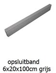 betonband 6x20x100cm grijs